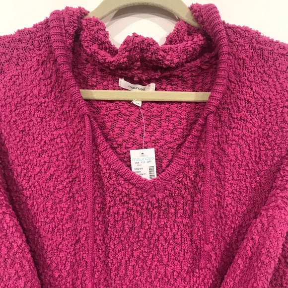 Plus Sz 2X Popcorn Pullover Sweater - Picture 10 of 12